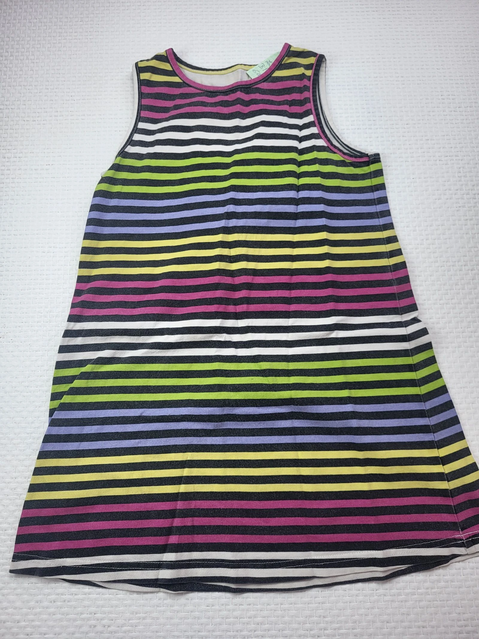 Robe débardeur rayée multicolore Little Blue – 6 ans (116 cm)